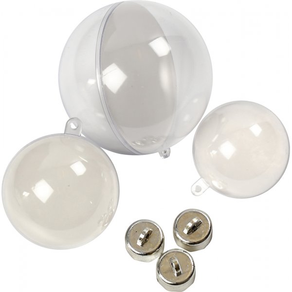 Boule déco - Ø5/6/8 cm - 60 pcs Boule déco - Ø5/6/8 cm - 60 pcs