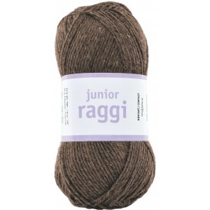 Junior Raggi 50g - Marron mélangé Junior Raggi 50g - Marron mélangé