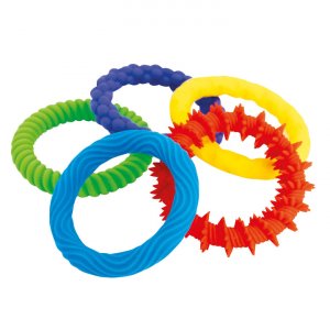 Bracelet tactile en silicone 8 cm - 5 pièces Bracelet tactile en silicone 8 cm - 5 pièces