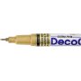 Stylo marqueur dcoratif - or - 0,8