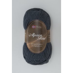 Fil Viking Alpaca Fine 50g - Gris bleu (626) Fil Viking Alpaca Fine 50g - Gris bleu (626)