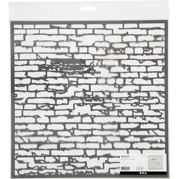 Pochoir - mur - 30,5 x 30,5 cm