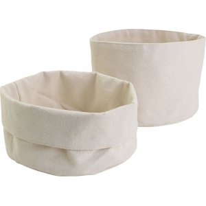 Paniers en tissu - nature claire - 10 pcs Paniers en tissu - nature claire - 10 pcs
