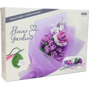 Bouquet de fleurs en bois violet Bouquet de fleurs en bois violet