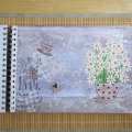 Image client Album pour scrapbooking A 4 / 30 x 21,5 c - marron 25 pages avec fil spiralé