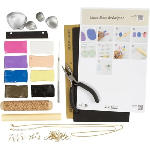 Start DIY Kit Argile  bijoux, Bijoux