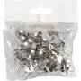 Crochets de suspension - argent - 25 pcs