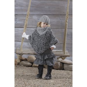 Patron tricot - Poncho et bonnet enfant Patron tricot - Poncho et bonnet enfant