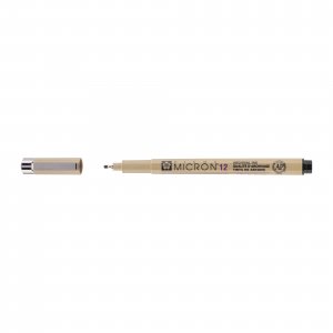 Feutre fin Pigma Micron Noir - 12 (0,7 mm) Feutre fin Pigma Micron Noir - 12 (0,7 mm)