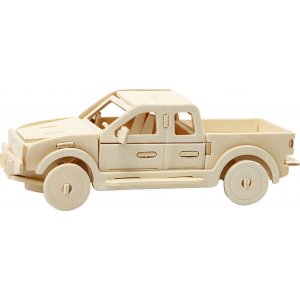 Figurine de construction 3D - camionnette Figurine de construction 3D - camionnette