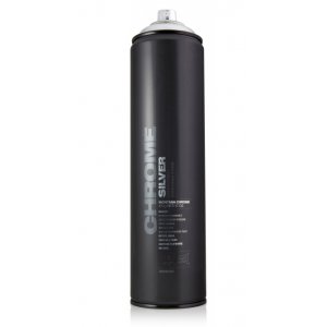 Peinture en aérosol Montana Silverchrome 600ml Peinture en aérosol Montana Silverchrome 600ml