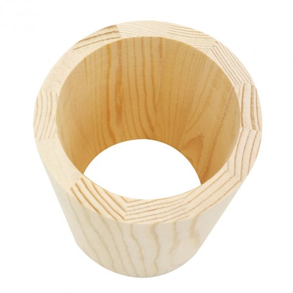 Porte-stylo en bois non traité - 80x100 mm Porte-stylo en bois non traité - 80x100 mm