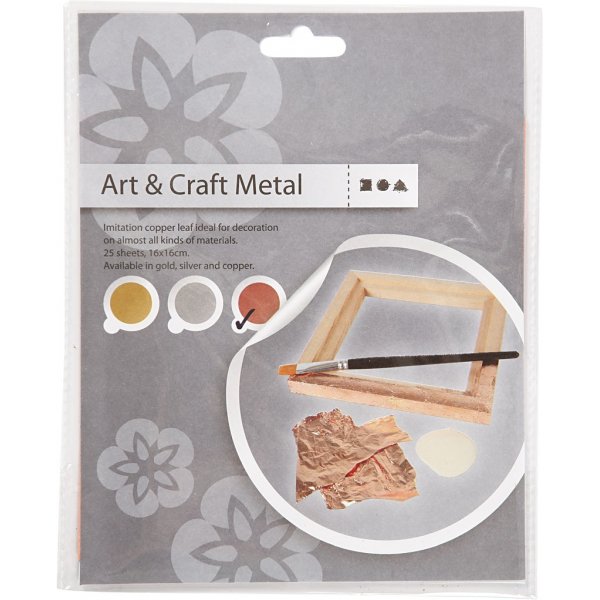 Métal malléable - cuivre - 25 feuilles Métal malléable - cuivre - 25 feuilles