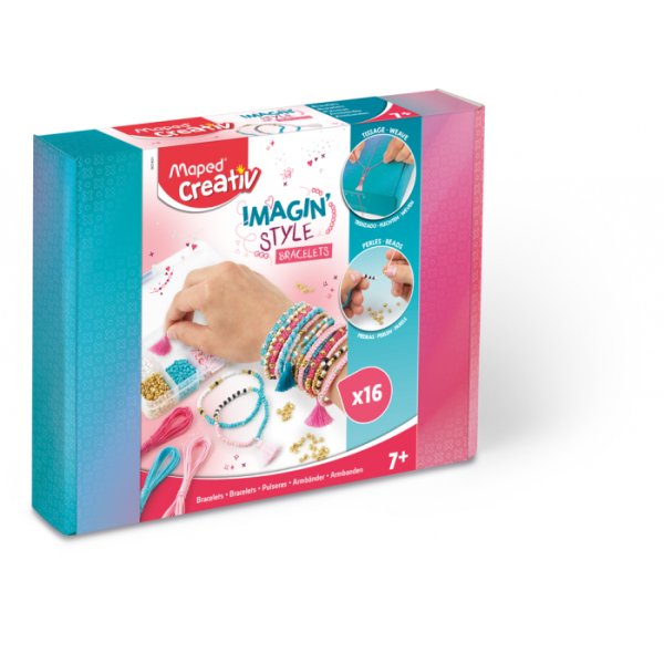 Parure de perles - Maped - Bracelet Imagin Style (7+ ans) Parure de perles - Maped - Bracelet Imagin Style (7+ ans)