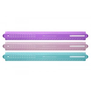Règle - Faber-Castell - 30cm - Scintillant Règle - Faber-Castell - 30cm - Scintillant