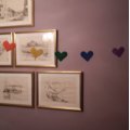 Image client Assiettes paquet de 10 petits coeurs