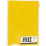 Feutre Hobby - jaune - A4 - 10 feuilles