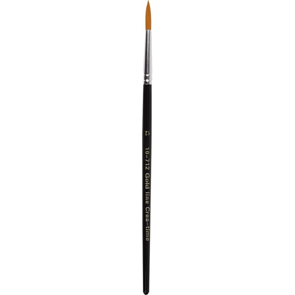 Pinceaux Gold Line - non. 12 - ronds - 6 pices