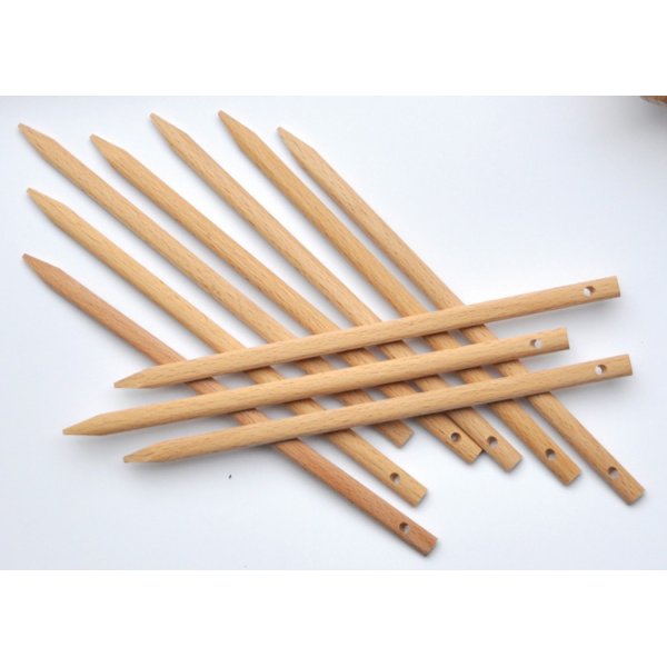 Aiguilles  tricoter 10 pices 20 cm