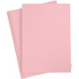 Carton - rouge clair - A4 - 10 pcs