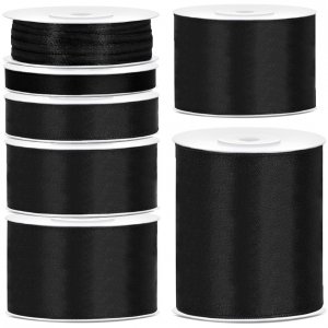 Ruban Satin - 50 m - Noir Ruban Satin - 50 m - Noir