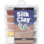 Silk Clay - couleurs ternes - 10 x 40 g