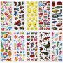 Autocollants 3D - 20 feuilles
