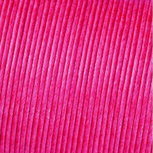 Cordon coton ciré rose Cordon coton ciré rose