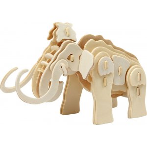 Figurine à construire 3D - mammouth Figurine à construire 3D - mammouth