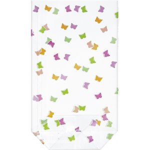Sachet cellophane - Papillons - 115x190 mm Sachet cellophane - Papillons - 115x190 mm