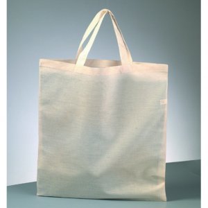 Sac de transport coton 38 x 42 cm - anse courte naturel Sac de transport coton 38 x 42 cm - anse courte naturel