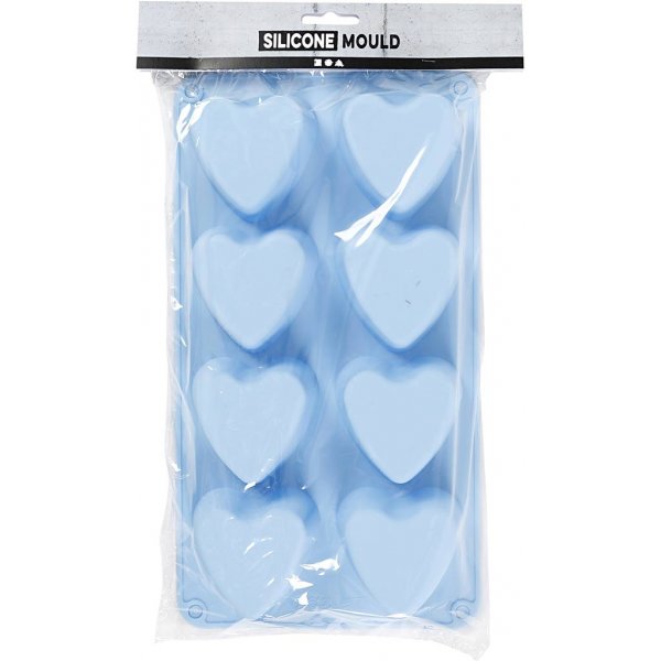 Moule en silicone - coeurs