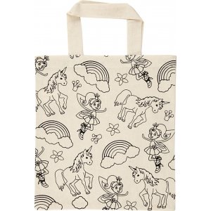 Sac textile - nature claire - licorne Sac textile - nature claire - licorne