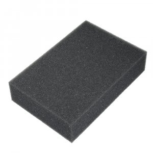 Plaque à aiguille pour feutrage 21 x 14,8 x 5 cm / A 5 - caoutchouc mousse gris foncé Plaque à aiguille pour feutrage 21 x 14,8 x 5 cm / A 5 - caoutchouc mousse gris foncé