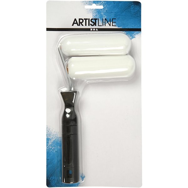 Rouleaux  peinture avec manche - L10 cm