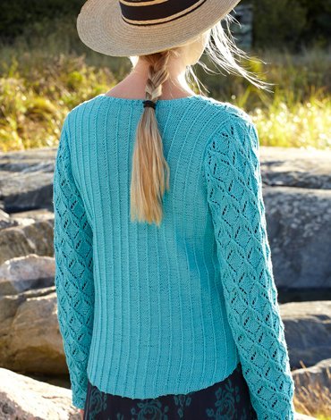 Patron tricot - Cardigan (avec 4 petits boutons)