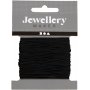 Cordon  nouer - noir - 10 m