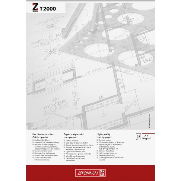 Carnet de croquis - A4 60g (25 pages)