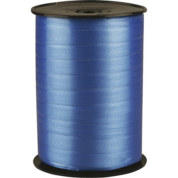 Cordon cadeau - bleu - brillant - 250 m