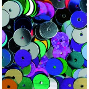 Paillettes rondes plates ø 6 mm Paillettes rondes plates ø 6 mm