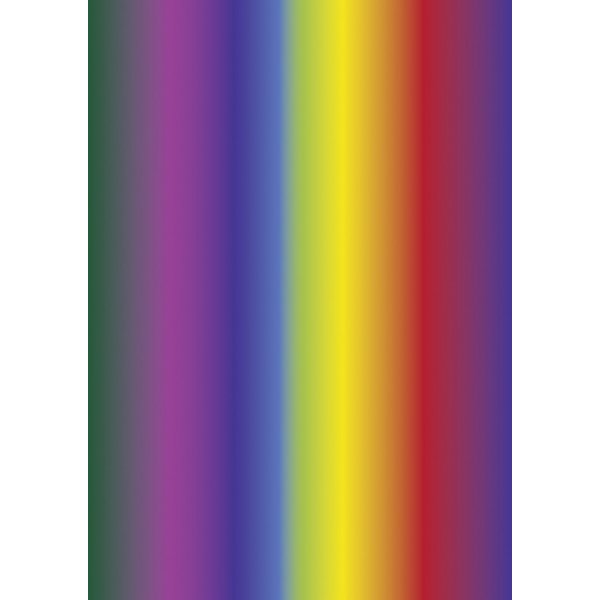 Papier color A4 300 g - arc-en-ciel