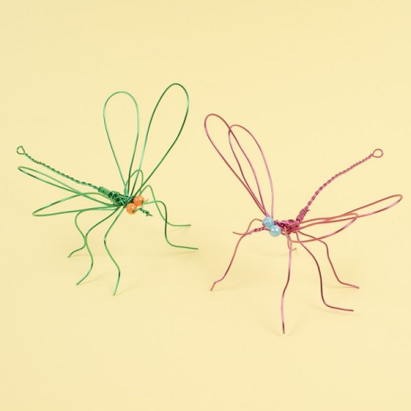 Fil d\\\'aluminium, 10 couleurs,  1 mm, 3 mx 10