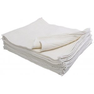 Chiffons en tissu écru - 30 x 34 cm - 25 pcs Chiffons en tissu écru - 30 x 34 cm - 25 pcs