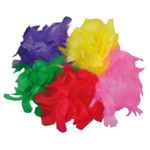Plumes couleurs mélangées - 200 pcs Plumes couleurs mélangées - 200 pcs