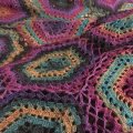 Image client Fil Viking Nordlys 100g - Turquoise/gris/violet (964)