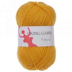 Fil Viking Fröya 50g - Jaune (240) Fil Viking Fröya 50g - Jaune (240)