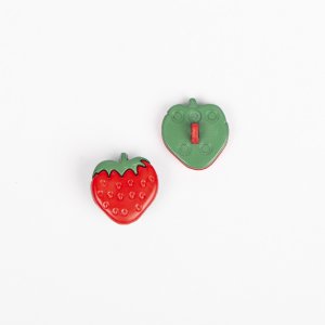 Boutons - Fraise - 18mm 552 Boutons - Fraise - 18mm 552