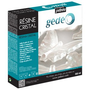 Résine Epoxy - Pebeo Crystal - Kit résine 300ml Résine Epoxy - Pebeo Crystal - Kit résine 300ml