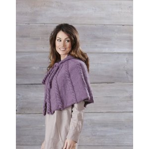 Patron tricot - Poncho avec tresses Patron tricot - Poncho avec tresses
