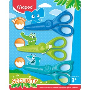 Ciseaux - Maped - Kidicraft 12 cm lot de 3 Ciseaux - Maped - Kidicraft 12 cm lot de 3